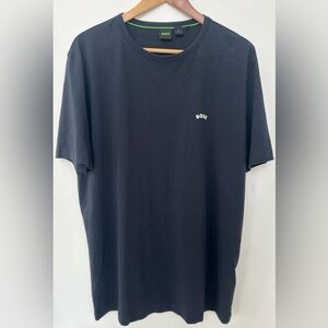 Hugo Boss Men’s T-Shirt XL Navy Small Logo Short Sleeve Tee